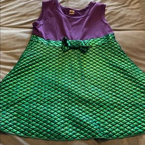 Girls mermaid dress